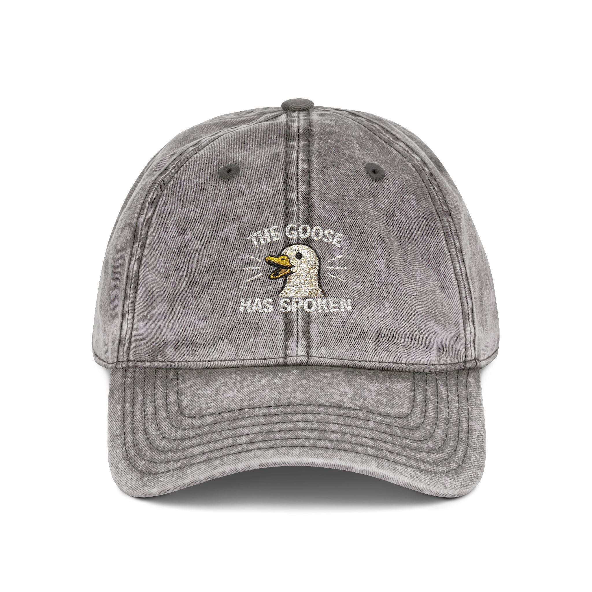 The Goose Has Spoken Vintage Dad Hat